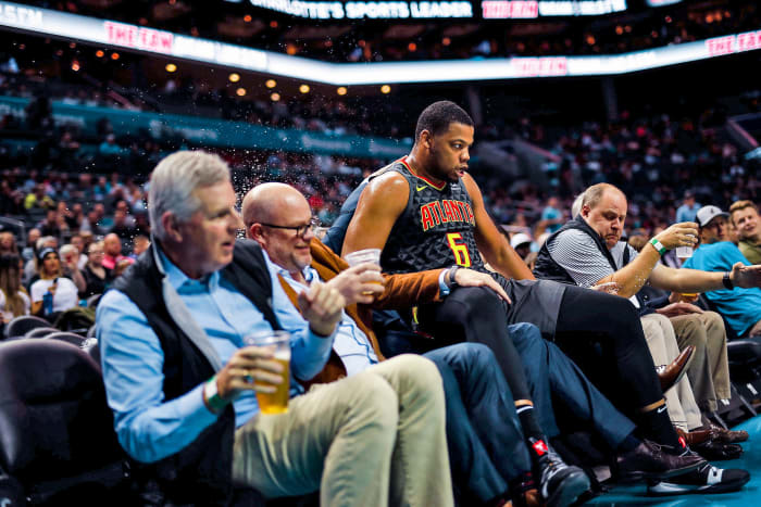 Going forward, athletes will be less up-close-and-personal with fans. 